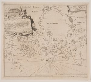 Gammel Elfborgs Angriff durch Tordenskjold im Jahr 1719 von Odvardt Helmoldt de Lode