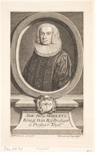 Johan August Seidlitz, Pfarrer