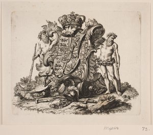 Das dänische Königswappen von Odvardt Helmoldt de Lode
