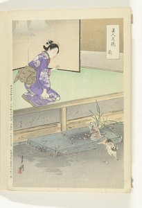 Orchidee von Ogata Gekko