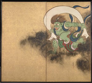 Der Windgott von Ogata Korin