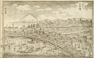 Buch der Ansichten von Edo, S. 14 von Okada Shuntosai