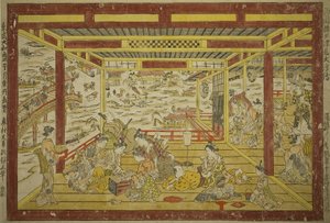 Den Abendkühlen in der Nähe der Ryogoku-Brücke genießen