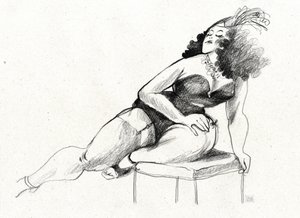 Kurviger Pinup-Glamour