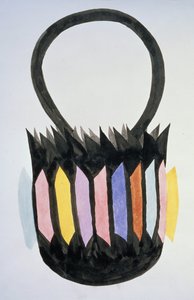Konzept für eine suprematistische Handtasche von Olga Vladimirovna Rozanova