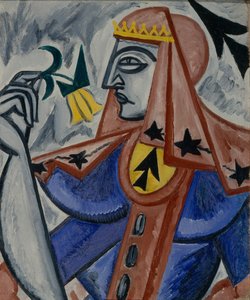 Pik-Dame von Olga Rozanova