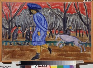 Auf dem Boulevard von Olga Wladimirowna  Rosanowa