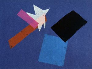 Universaler Krieg: Collagearbeit von Olga Rosanova, Januar 1916