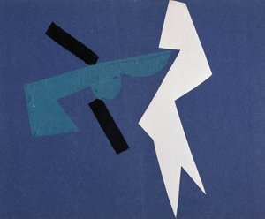 Universaler Krieg: Collagearbeit von Olga Rosanova, Januar 1916