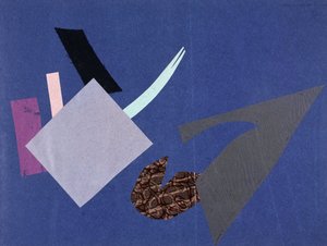Universeller Krieg: Collagearbeit von Olga Rosanova, Januar 1916