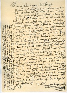 Brief von Oliver Cromwell an Lord Fairfax, Wexford, 15. Oktober 1649 von Oliver Cromwell