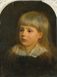 Charles Downing Lay, Porträt des Sohnes des Künstlers, ca. 1881-1883 von Oliver Ingraham Lay