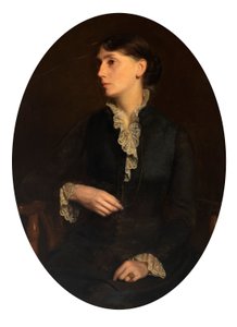 Porträt von Fidelia Bridges von Oliver Ingraham Lay