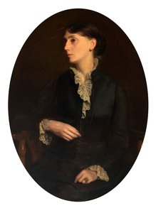 Porträt von Fidelia Bridges, n.d. von Oliver Ingraham Lay