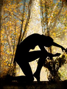 Silhouette, 2021 von Olivia Gozzano