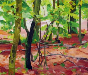 Forêt 17 von Olivier Morel