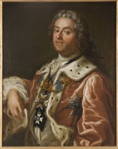 Porträt von Carl Gustaf Tessin von Olof Arenius