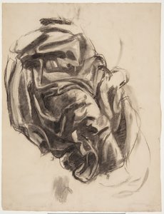 Draperiestudie von Oluf Hartmann