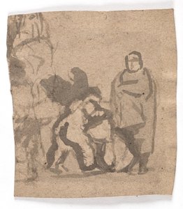 Kompositionsstudie von Oluf Hartmann