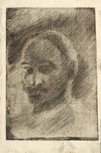Porträt des Malers Henrik Schouboe
