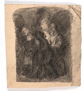 Skizze zu "Diogenes" von Oluf Hartmann