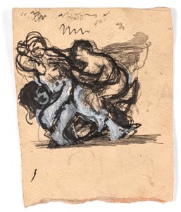 Studie zu "Zwei Frauen kämpfen um einen Mann" von Oluf Hartmann