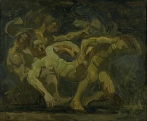 Der Kampf um den Leichnam des Patroklos