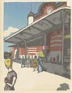 Tokyo Station von Onchi Kôshirô