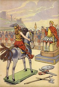 Romanisiertes Gallien zeigt Julius Caesar die Treue