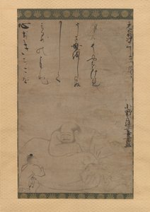 Hotei mit einem Kind (1624)