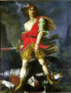 David und Goliath von Onorio Marinari