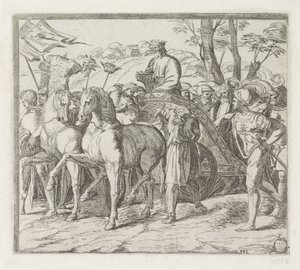 David kehrt triumphierend nach Jerusalem zurück