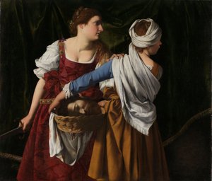 Judith und ihre Magd mit dem Kopf des Holofernes