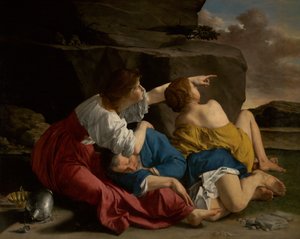 Lot und seine Töchter