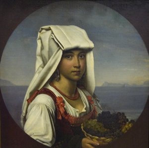Neapolitanisches Mädchen mit Früchten, 1831