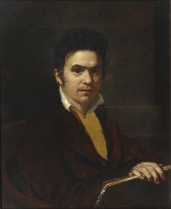 Porträt von Alexander Khristoforovich Vostokov von Orest Adamovich Kiprensky