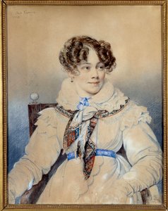 Porträt der Schriftstellerin Sophie Rostopchine (1799-1874), Gräfin von Segur