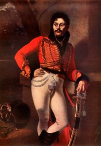 Porträt von Denis Davydov, ca. 1811, 1939