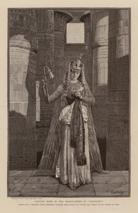 Kostüm getragen von Cora Urquhart Brown-Potter in Cleopatra von Oreste Cortazzo