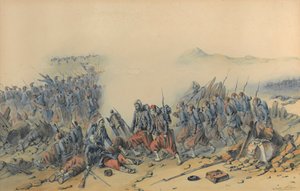 Zuaven mit Bajonetten (Krim) von Orlando Norie
