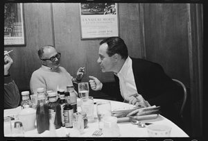 Billy Wilder und Jack Lemmon am Set von 