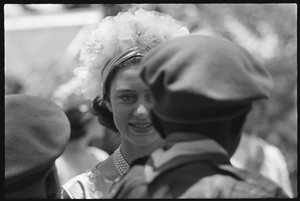 Prinzessin Margaret begrüßt Truppen bei der Feier der Unabhängigkeit Jamaikas von Orlando Suero