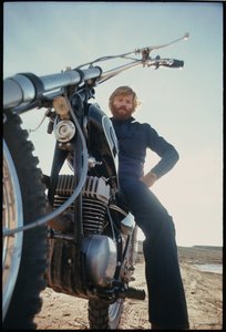 Robert Redford am Set von 