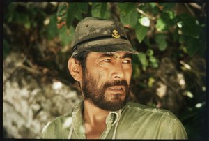 Toshiro Mifune am Set von 