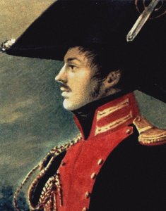 Porträt von Pavel Ivanovich Pestel 1793-1826 (Detail), 1813