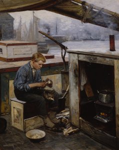 Junge aus Førstereis von Oscar Arnold Wergeland