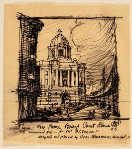 Neues Bronx County Courthouse, 1903