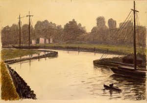 Ohne Titel, 1902 von Oscar Bluemner