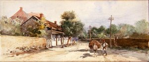 Santa Fe von Oscar Edward Berninghaus