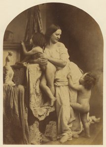 Madonna mit Kind und Johannes dem Täufer von Oscar Gustave Rejlander